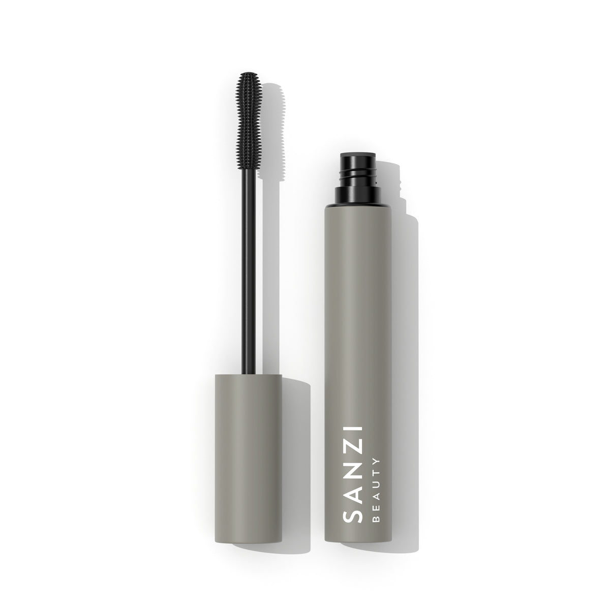 PAKKE: EYELASH GROWTH SERUM WITH SANZI GROWTH COMPLEX™ 5ML + MASCARA VOLUME & CURL WITH EYELASH SERUM (SVART)