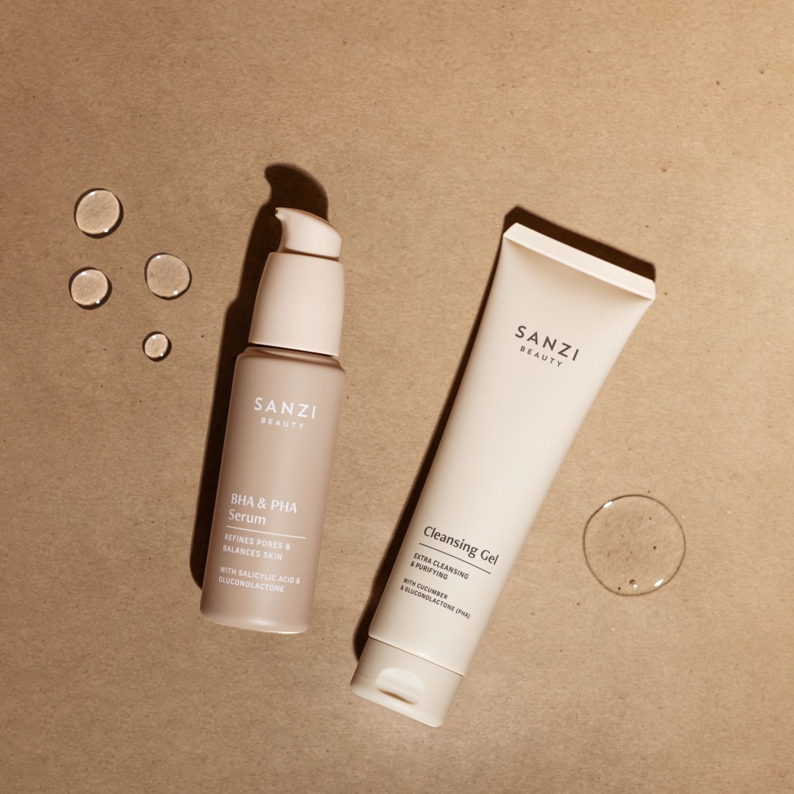 PAKKE: CLEANSING GEL + BHA/PHA SERUM
