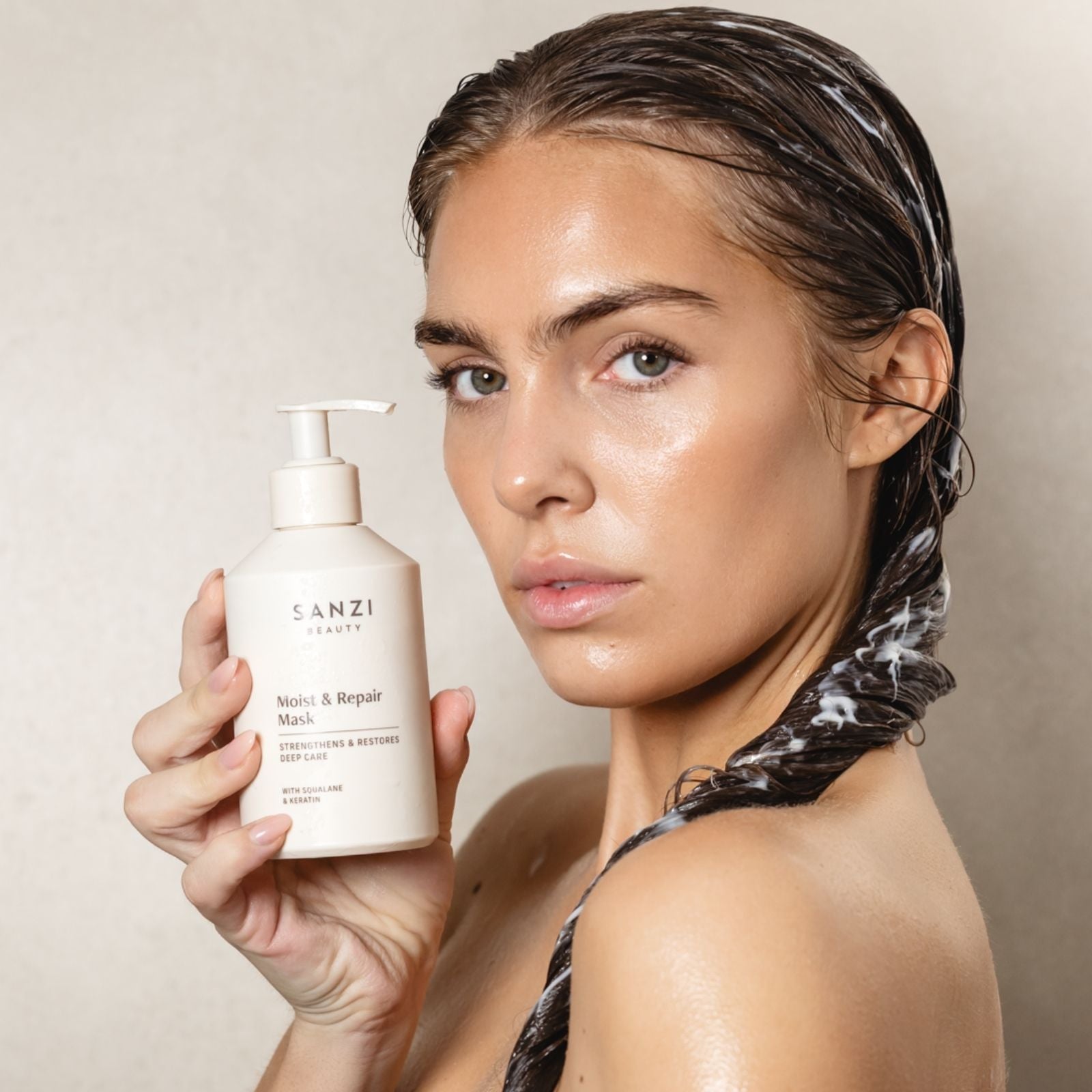 PAKKE: MOIST & REPAIR SHAMPOO + CONDITIONER + MASK (stor)