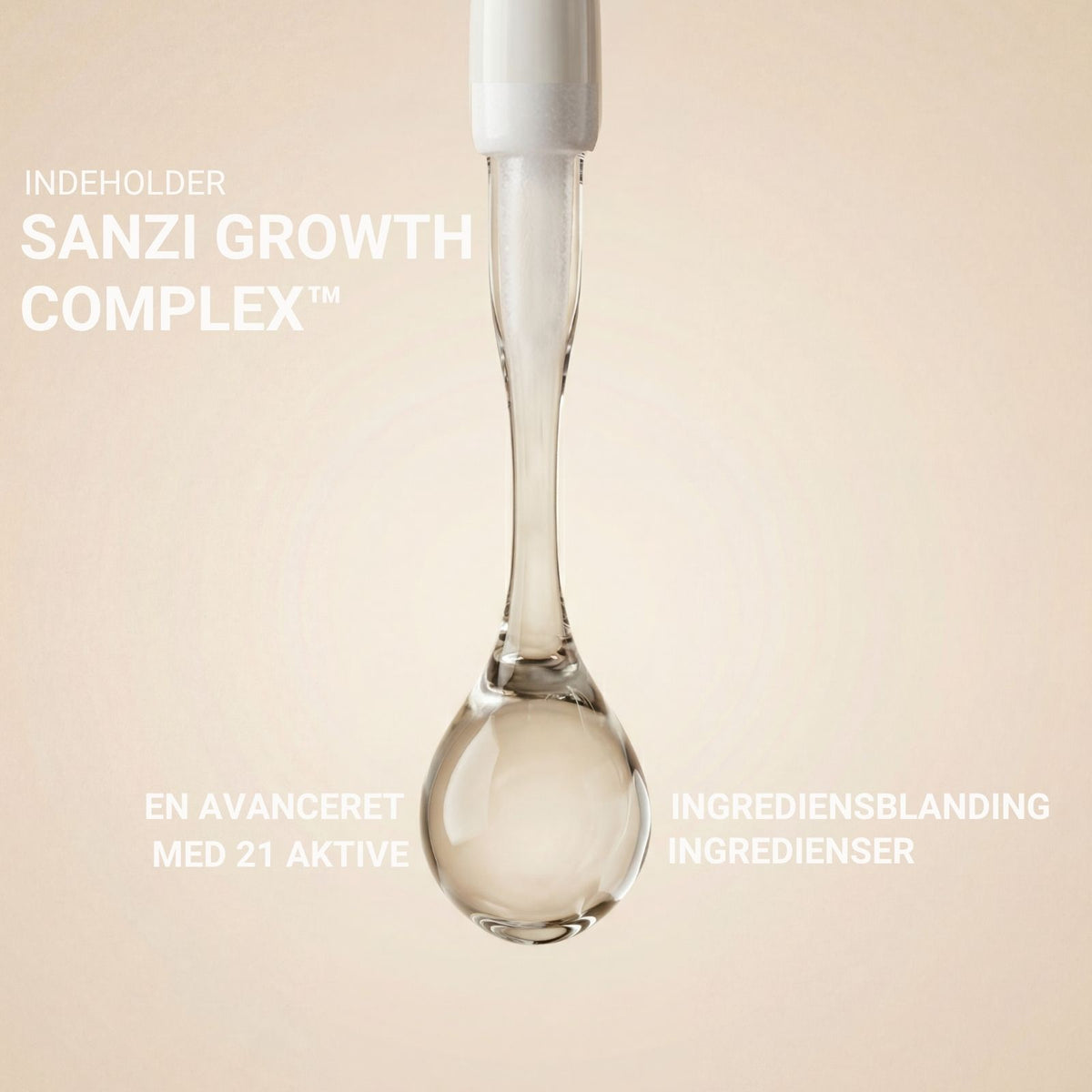 PAKKE: EYELASH GROWTH SERUM WITH SANZI GROWTH COMPLEX™ 5 ML + EYE ZONE CONDITIONER SERUM