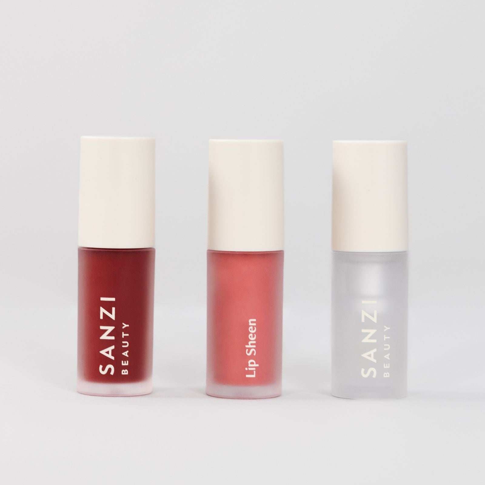 PAKKE: 3 x LIP SHEEN (CHERRY, BLOSSOM & GLAZE)